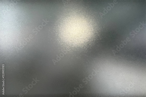 Frosted glass ice texture with metal pattern vector reflection effect. Glossy transparent surface gradient for luxury panel or abstract background. Frosty platinum ripple with snow blur.