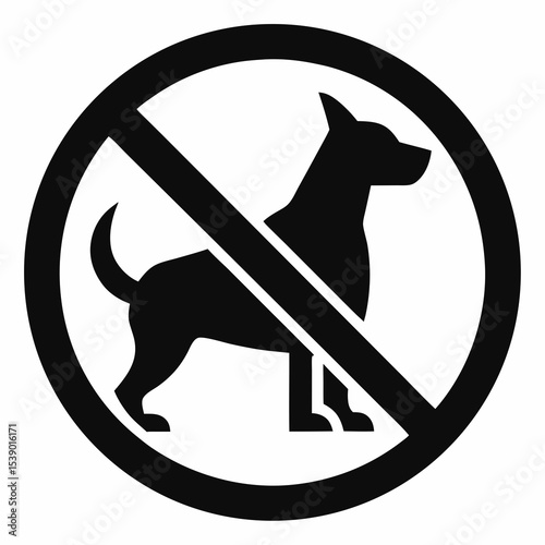 no dogs sign