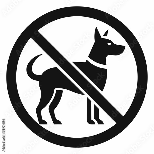 no dogs sign