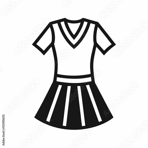 vector illustration of a t shirt