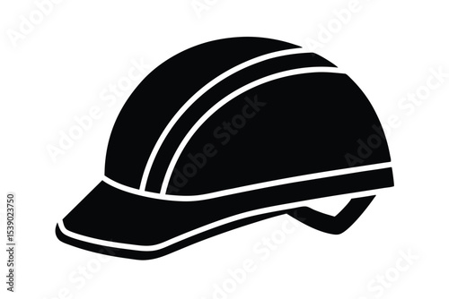safety helmet vector icon