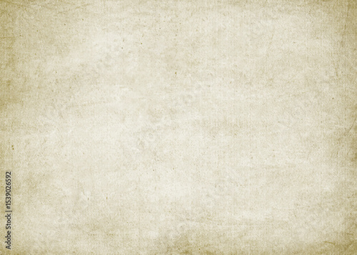 Old paper surface ideal for historical or retro designs. Vintage faded parchment background texture