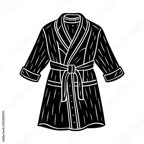 Find the perfect black robe for relaxing at home or spa day luxurious comfort and style bathrobe