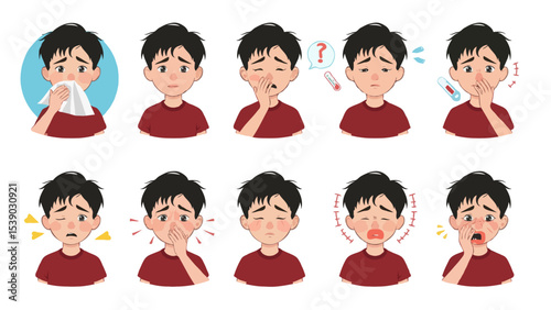 Symptoms of a Sick Child Sneezing, Coughing, and More