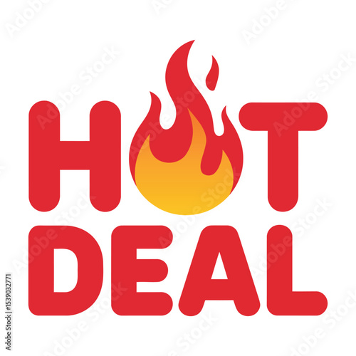 Hot deal graphic design element for sale