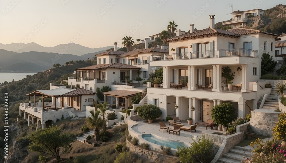 Obraz premium beautiful villas