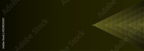 Directional background design with line | Abstract indicator line design | Arrow shape background design with dark olive gradient color
