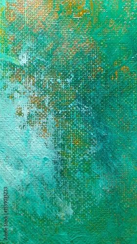 Colorful Abstract Oil Painting Closeup Background