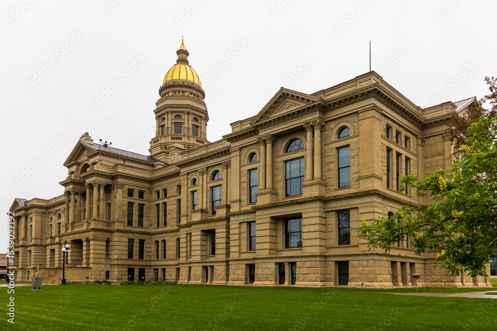 Fototapeta premium Wyoming State Capitol Building in Downtown Cheyenne
