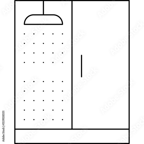 drawer single icon vector illustration