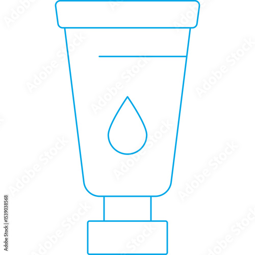 Cream single icon vector illustration