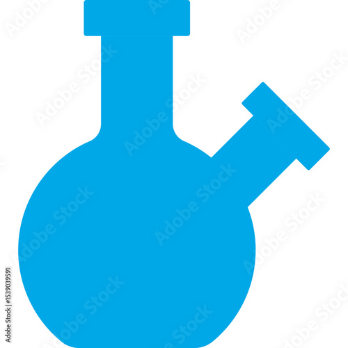 Chemical single icon vector illustration