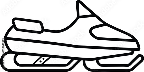  hover bike vector art on white background