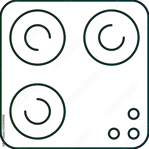 stove single icon vector illustration