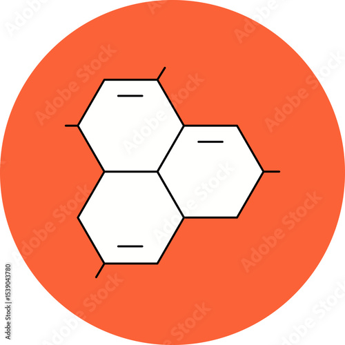 Reaction single icon vector illustration