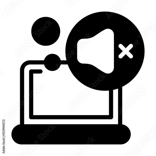 Mute Vector Icon