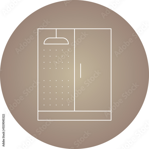 drawer single icon vector illustration
