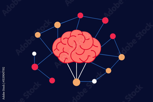 human brain and network