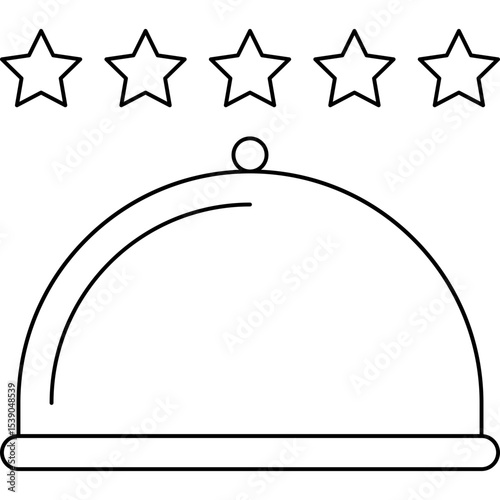 Dish single icon vector illustration