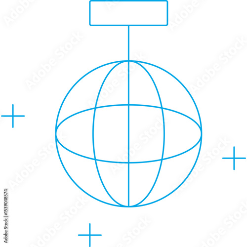 Disco single icon vector illustration