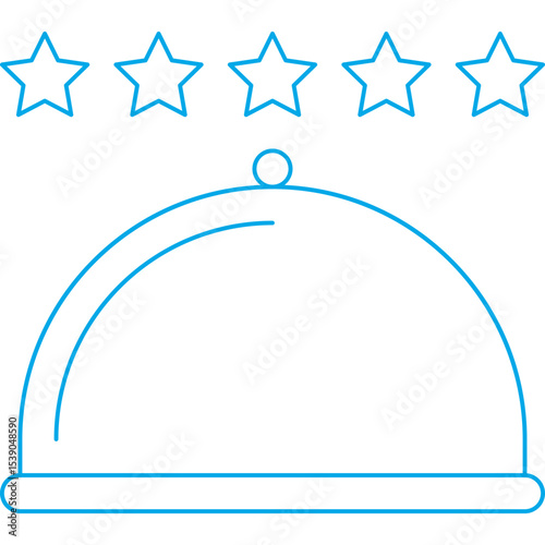 Dish single icon vector illustration
