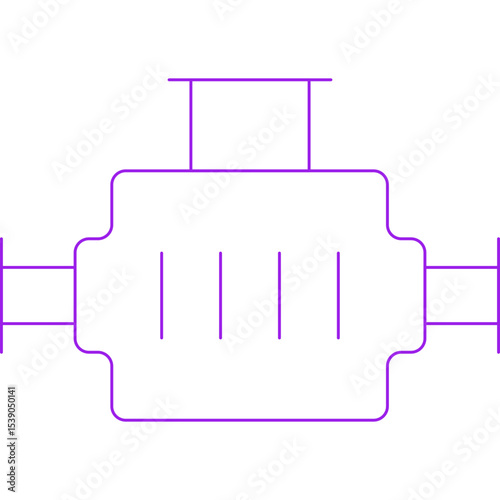 Engines single icon vector illustration