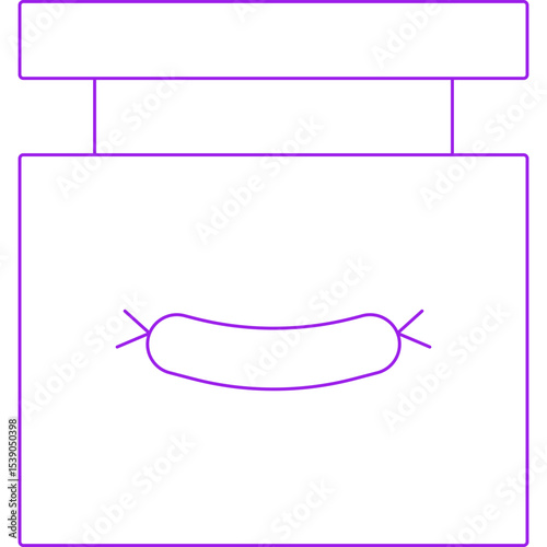 Jar single icon vector illustration