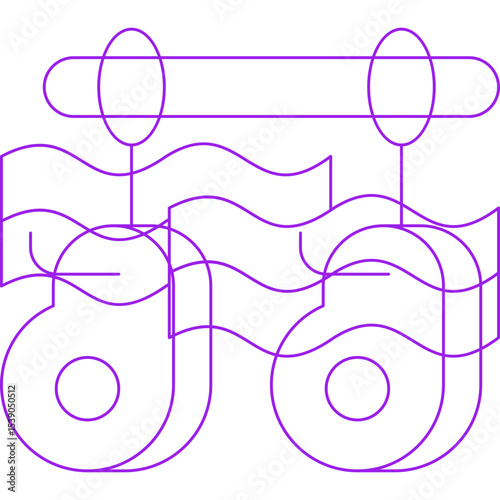 Meat single icon vector illustration