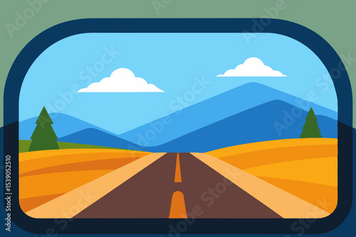 road to the mountains
