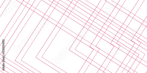 Geometric seamless pattern with intersecting lines, grids. Multicolored lines background. Design template. Geometric squares in bright light with soft shadows pattern. Diagonal square pattern vector.