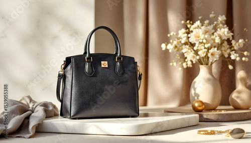 designer black handbags