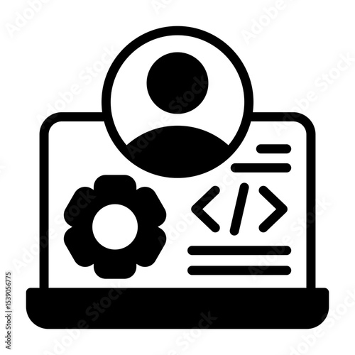 Programmer Vector Icon