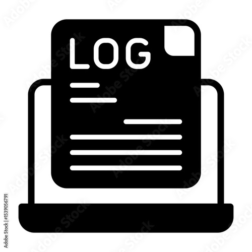 Logs Vector Icon
