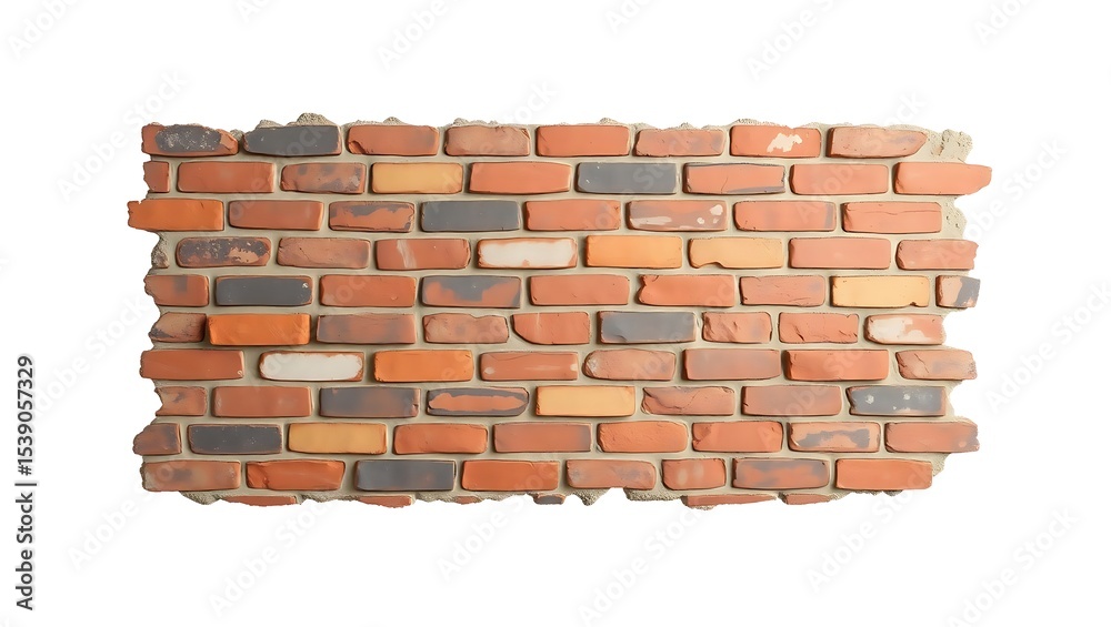 Obraz premium red brick wall