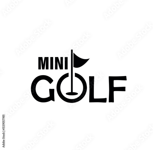 mini golf icon	