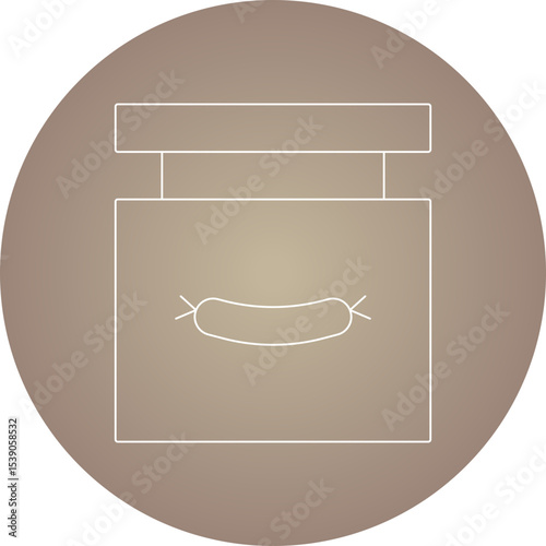 Jar single icon vector illustration