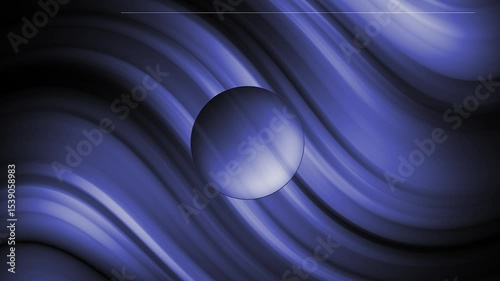 Abstract blue background with swirling light patterns, digital lines, and a futuristic glow