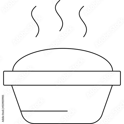 Pancake single icon vector illustration