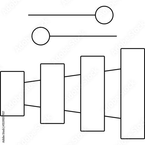 Piano single icon vector illustration