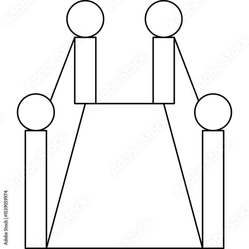 Ramp single icon vector illustration