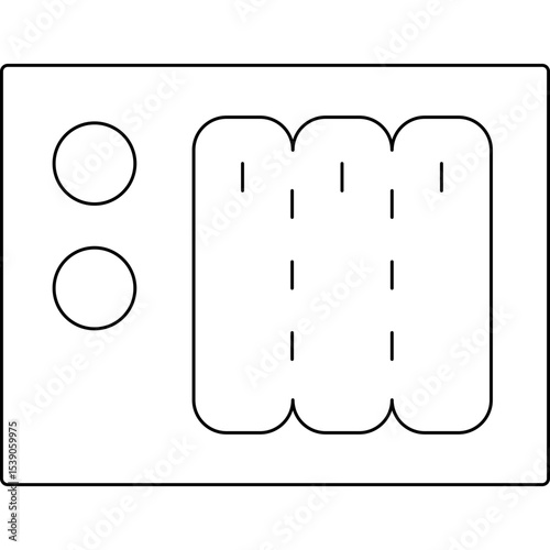 Sharpner single icon vector illustration