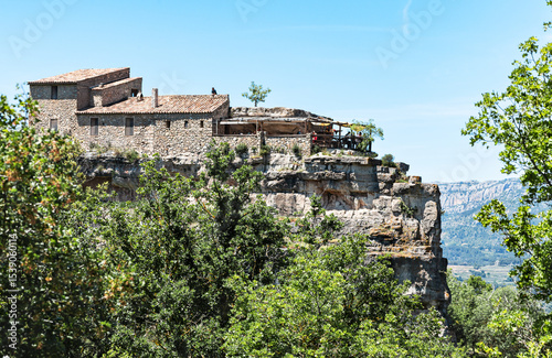 Building of the refuge of Siurana between cantilados, Priorat, Tarragona