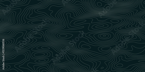 Abstract topography map contour line modern design with White background with topographic wavy pattern design. 