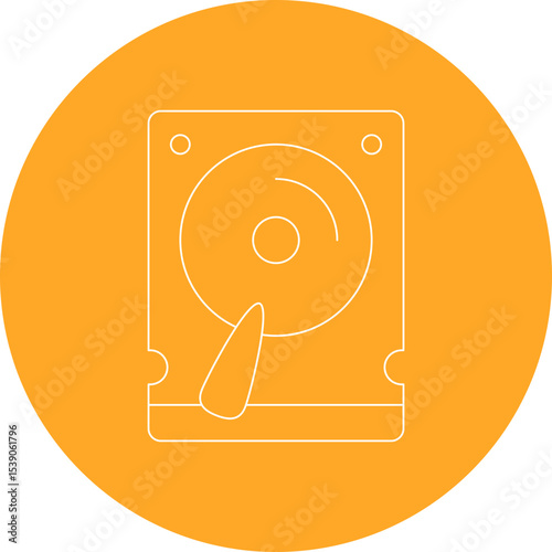 Memory single icon vector illustration