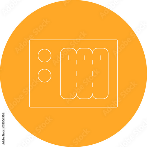 Sharpner single icon vector illustration