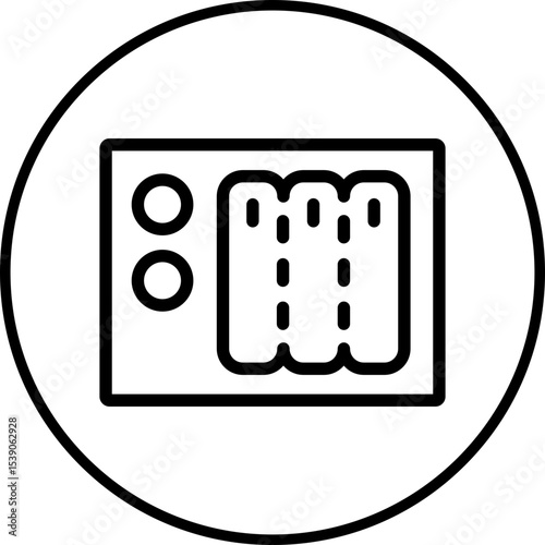 Sharpner single icon vector illustration