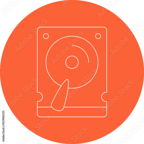 Memory single icon vector illustration