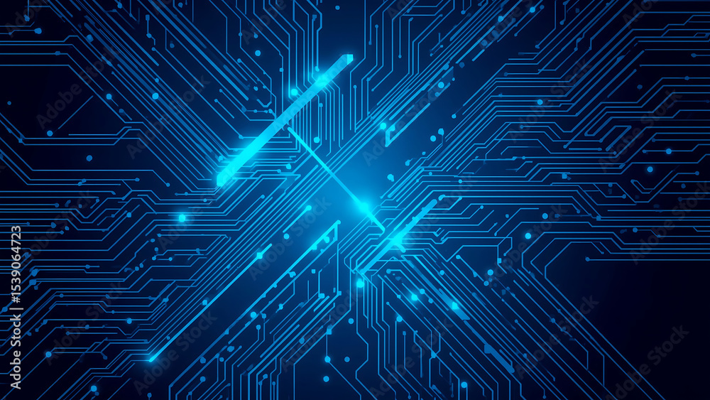 Obraz premium abstract technology background