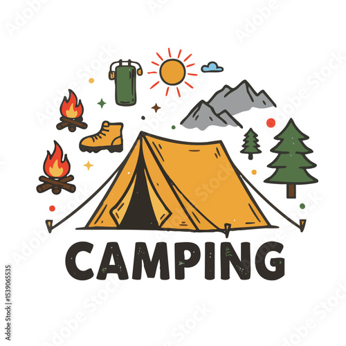 camping logo