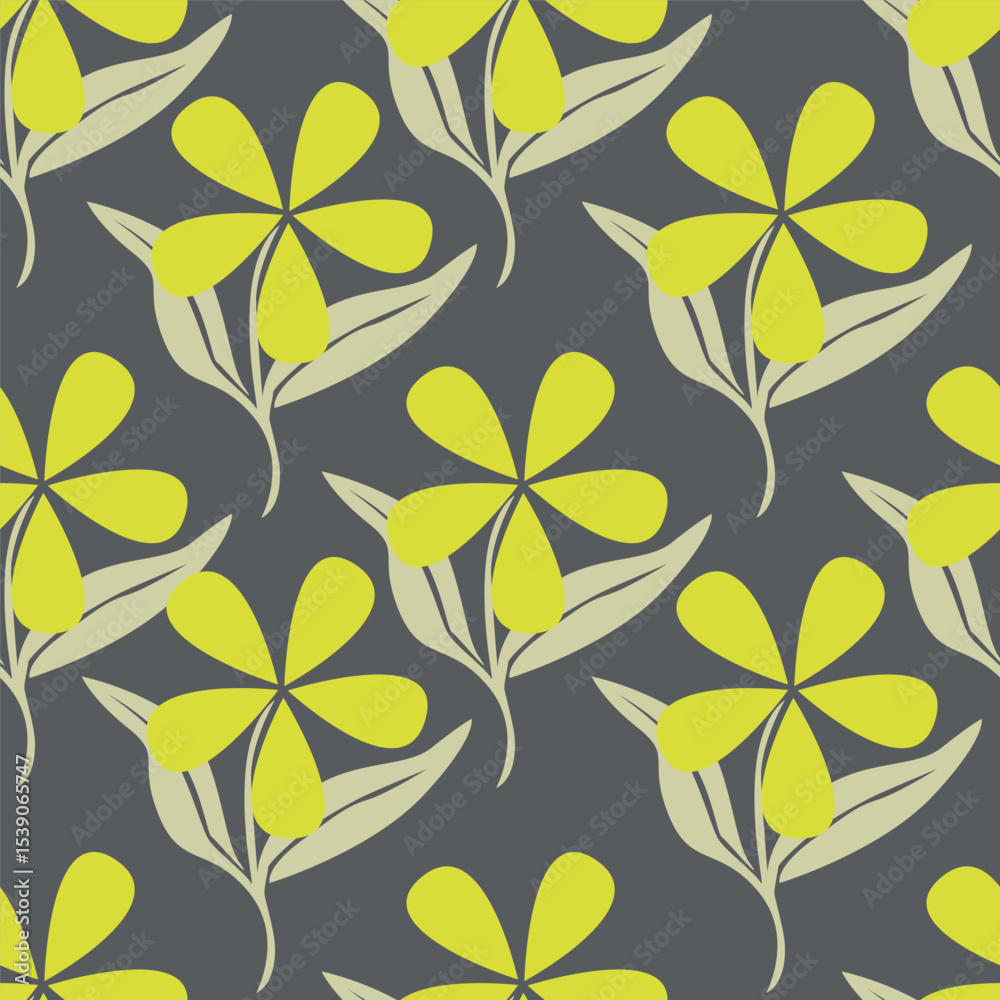 Fototapeta premium seamless floral pattern